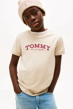 Tommy Hilfiger tricou de bumbac pentru copii imagine