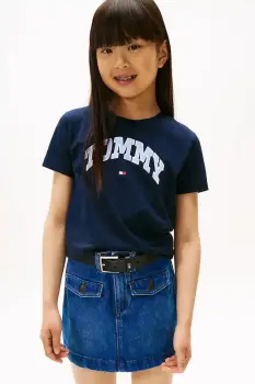 Tommy Hilfiger tricou de bumbac pentru copii imagine