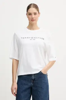 Tommy Hilfiger tricou de dama din bumbac imagine
