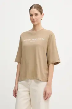 Tommy Hilfiger tricou de dama din bumbac imagine