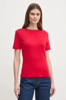 Tommy Hilfiger tricou de dama din bumbac imagine