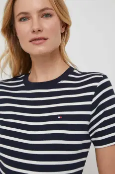 Tommy Hilfiger tricou de dama din bumbac imagine