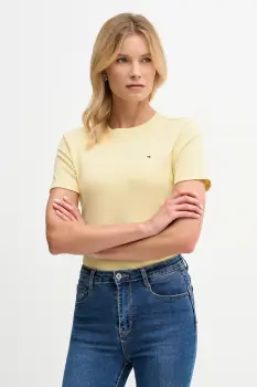 Tommy Hilfiger tricou de dama din bumbac imagine