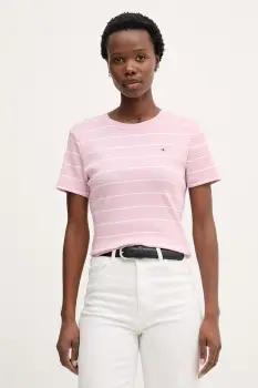 Tommy Hilfiger tricou de dama din bumbac imagine