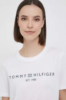 Tommy Hilfiger tricou din bumbac imagine