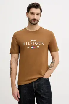 Tommy Hilfiger tricou din bumbac imagine
