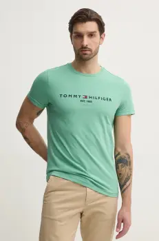 Tommy Hilfiger tricou din bumbac imagine