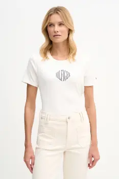 Tommy Hilfiger tricou din bumbac imagine