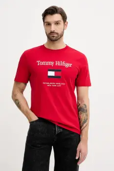 Tommy Hilfiger tricou din bumbac imagine