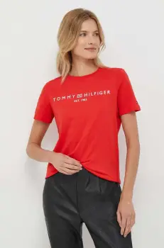 Tommy Hilfiger tricou din bumbac imagine