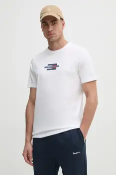 Tommy Hilfiger tricou din bumbac imagine