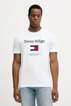Tommy Hilfiger tricou din bumbac imagine