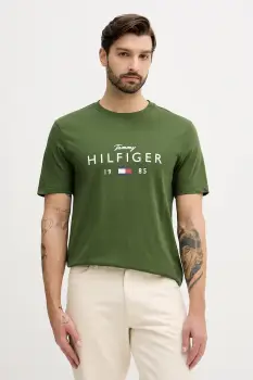 Tommy Hilfiger tricou din bumbac imagine