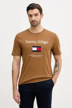 Tommy Hilfiger tricou din bumbac imagine