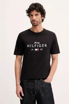Tommy Hilfiger tricou din bumbac imagine