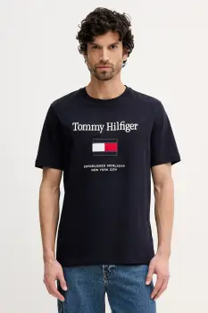 Tommy Hilfiger tricou din bumbac imagine