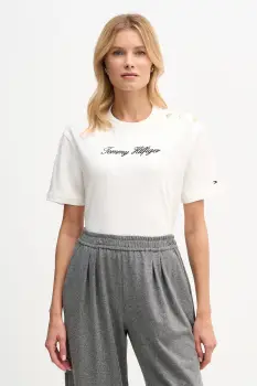 Tommy Hilfiger tricou din bumbac imagine