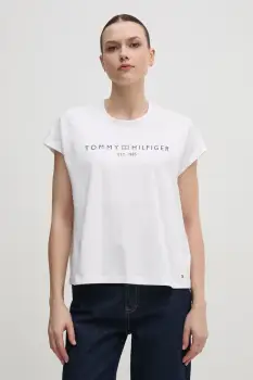 Tommy Hilfiger tricou din bumbac imagine