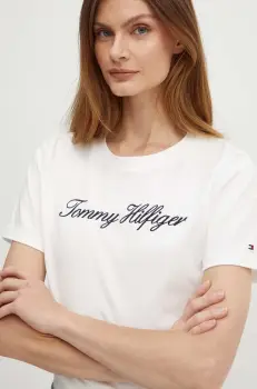 Tommy Hilfiger tricou din bumbac imagine