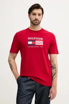 Tommy Hilfiger tricou din bumbac imagine