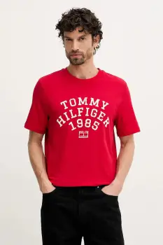 Tommy Hilfiger tricou din bumbac imagine