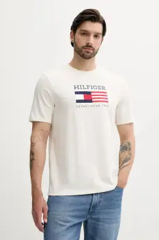 Tommy Hilfiger tricou din bumbac imagine