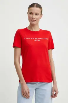 Tommy Hilfiger tricou din bumbac imagine