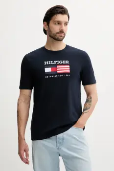 Tommy Hilfiger tricou din bumbac imagine