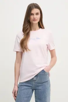 Tommy Hilfiger tricou din bumbac imagine