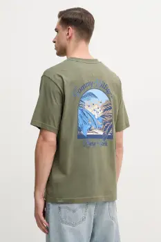 Tommy Hilfiger tricou din bumbac imagine