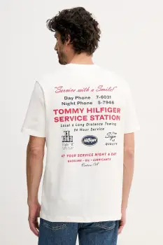 Tommy Hilfiger tricou din bumbac imagine