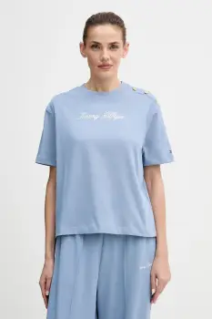 Tommy Hilfiger tricou din bumbac imagine