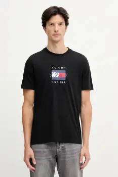Tommy Hilfiger tricou din bumbac imagine