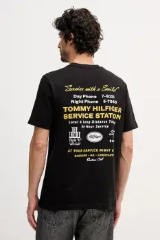Tommy Hilfiger tricou din bumbac imagine