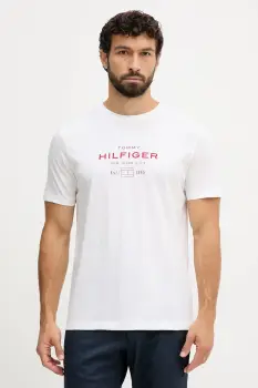 Tommy Hilfiger tricou din bumbac imagine