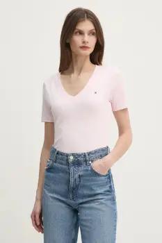 Tommy Hilfiger tricou din bumbac imagine