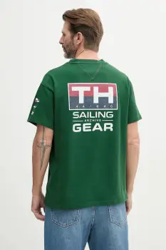 Tommy Hilfiger tricou din bumbac SAILING imagine