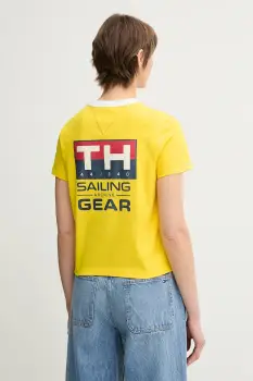 Tommy Hilfiger tricou din bumbac SAILING imagine