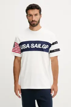 Tommy Hilfiger tricou din bumbac x SAIL GP imagine