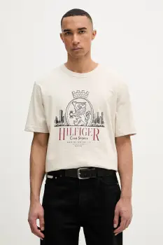 Tommy Hilfiger tricou pentru barbati, din bumbac imagine