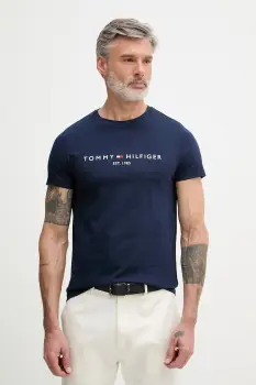 Tommy Hilfiger tricou pentru barbati, din bumbac imagine