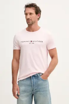 Tommy Hilfiger tricou pentru barbati, din bumbac imagine