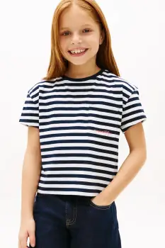 Tommy Hilfiger tricou pentru copii bumbac imagine