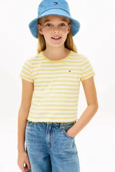 Tommy Hilfiger tricou pentru copii, din bumbac imagine