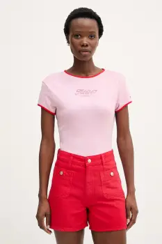 Tommy Hilfiger tricou pentru femei, din bumbac imagine