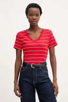 Tommy Hilfiger tricou pentru femei, din bumbac imagine