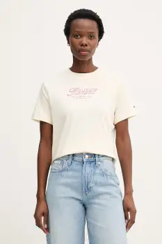 Tommy Hilfiger tricou pentru femei, din bumbac SUMMER imagine