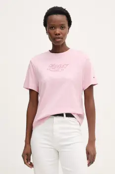 Tommy Hilfiger tricou pentru femei, din bumbac SUMMER imagine