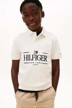 Tommy Hilfiger tricouri polo din bumbac pentru copii imagine