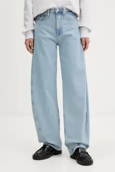 Tommy Jeans blugi barrel pentru femei imagine